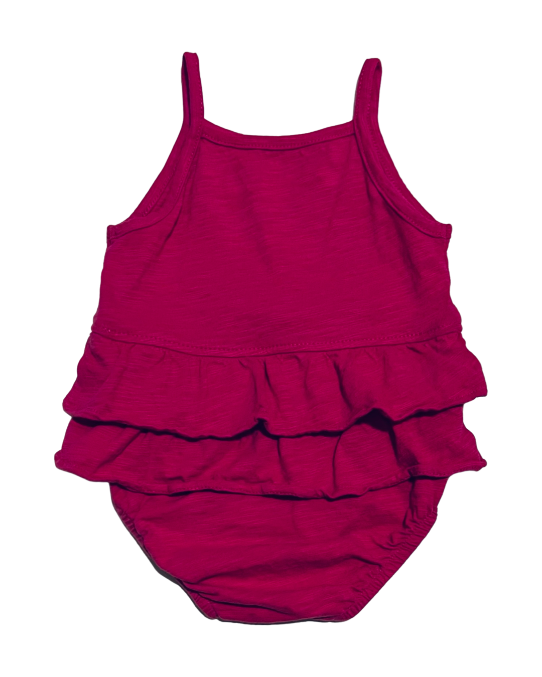 6M Baby Girl Carters Ruffle Onesie Bubble
