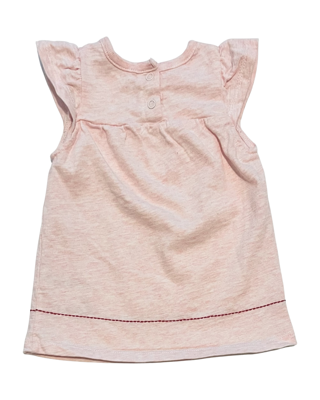 Newborn Baby Girl Ellen Degeneres Pink Love Dress