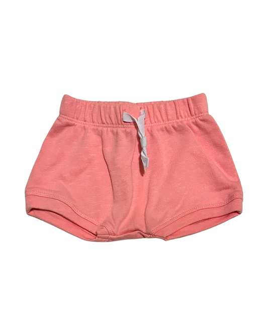 0-3M Baby Girl Pink First Impressions Bubble Shorts