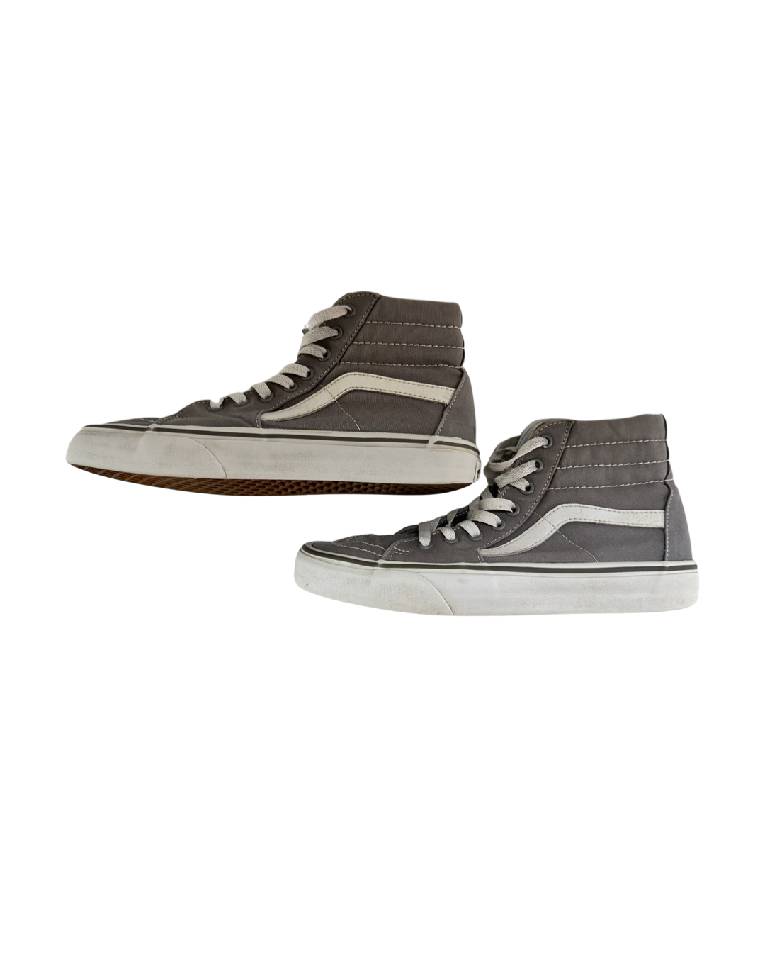 Men’s size 7.5 / Women’s Size 9 Gray Old Skool Hi Top Canvas Vans