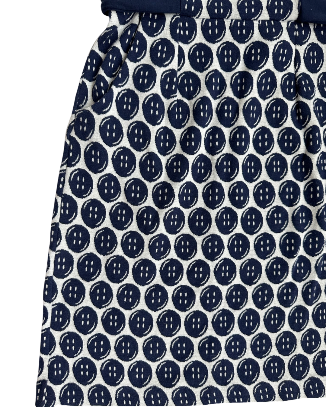 Women’s Size Small Lilly Pulitzer Navy Button Knit Dress