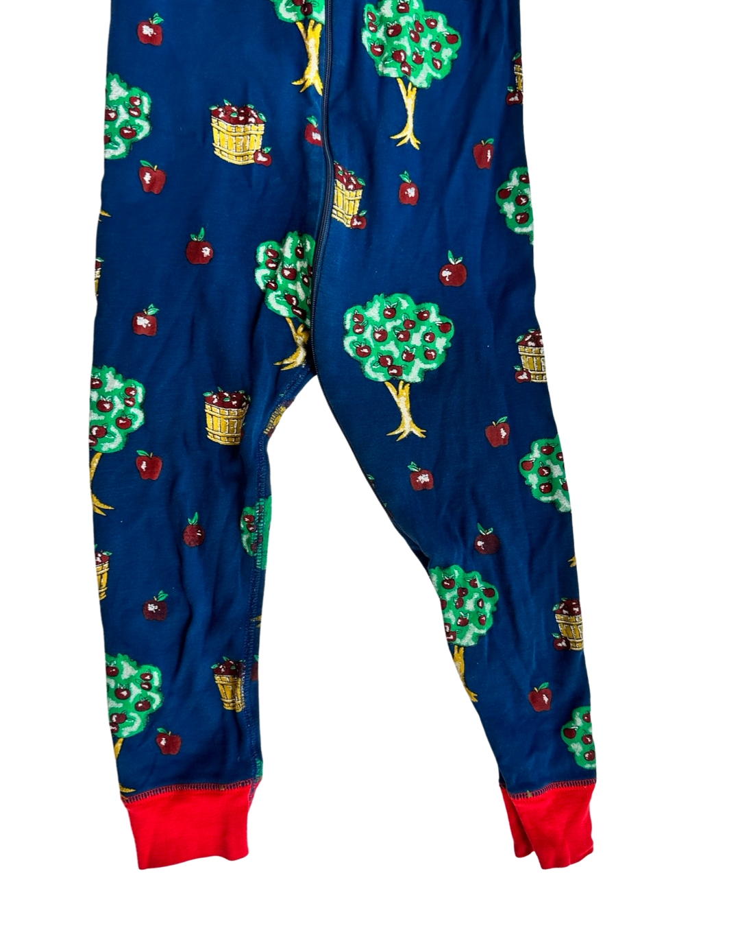 4T Toddler Boy Girl TBBC Beaufort Bonnet Company Johnny Appleseed Apple Tree Sleeper PJs
