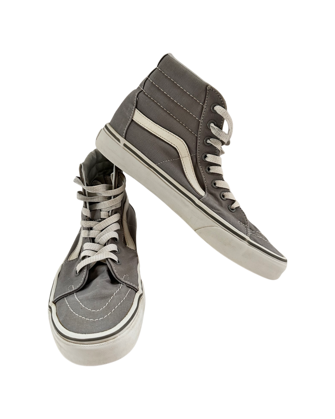 Men’s size 7.5 / Women’s Size 9 Gray Old Skool Hi Top Canvas Vans