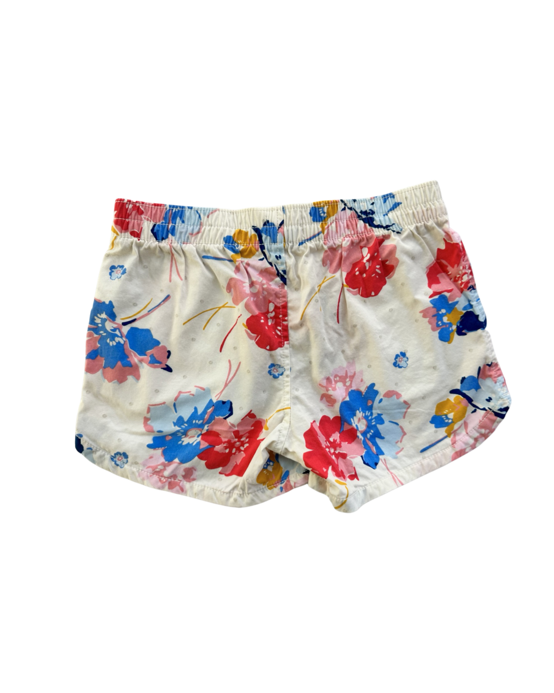 Girls L Size 10/12 Old Navy Pink / Blue Floral Shorts