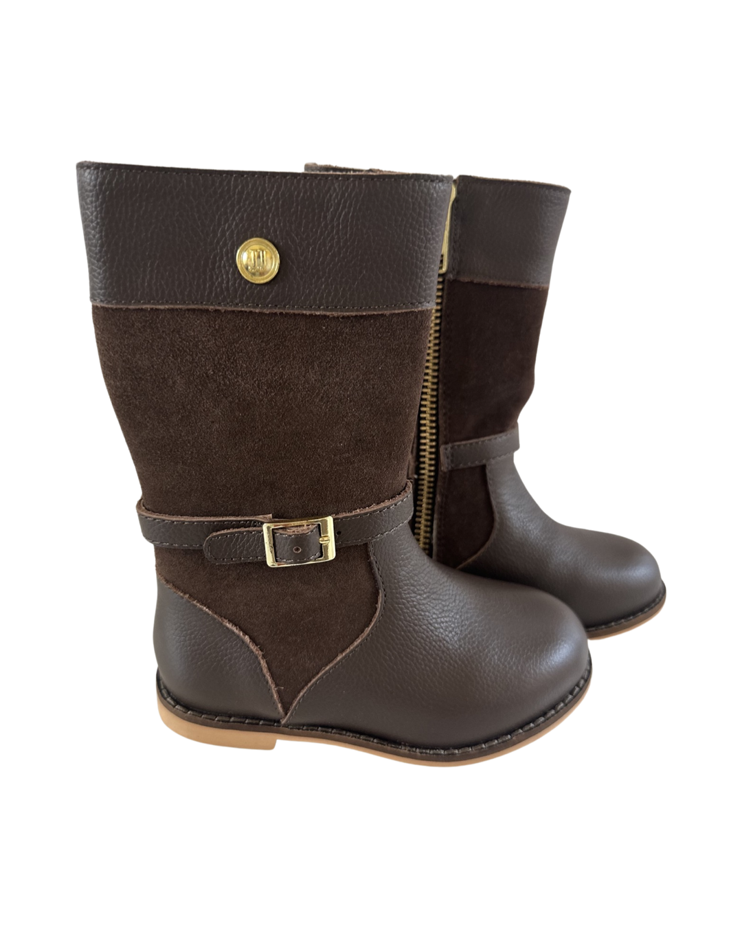 7C Toddler Girl Janie & Jack Brown Riding Boots