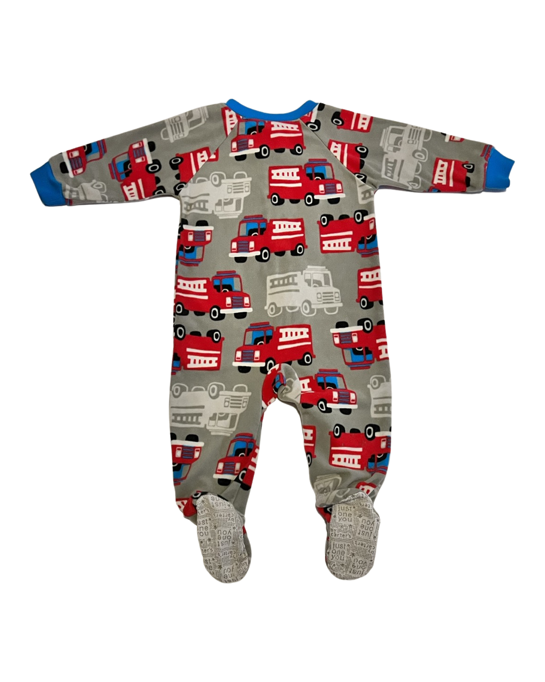 12M Baby Boy Fleece Carters Fire Engine PJs