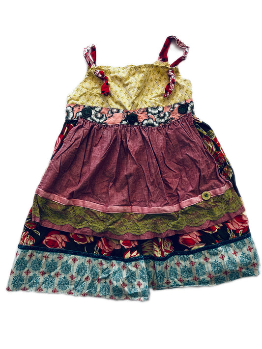 6x Girls Matilda Jane Serendipity Knot Tie Apron Dress