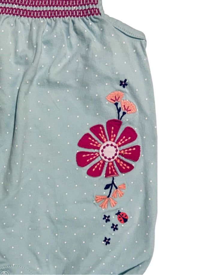 0-3M Baby Girl Carters Floral Bubble Romper