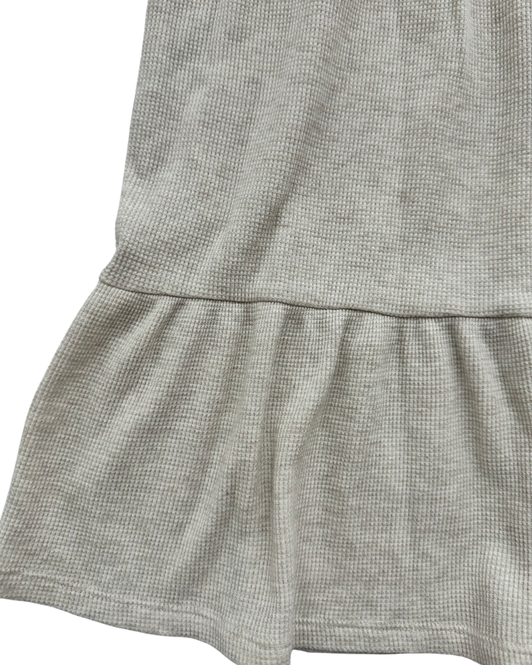 Girls L Size 10/12 Old Navy Waffle Knit Long Sleeve Dress