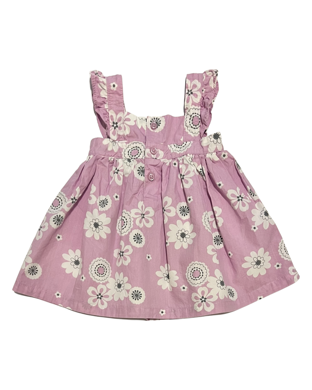 6M Baby Girl Purple Carters Floral Dress