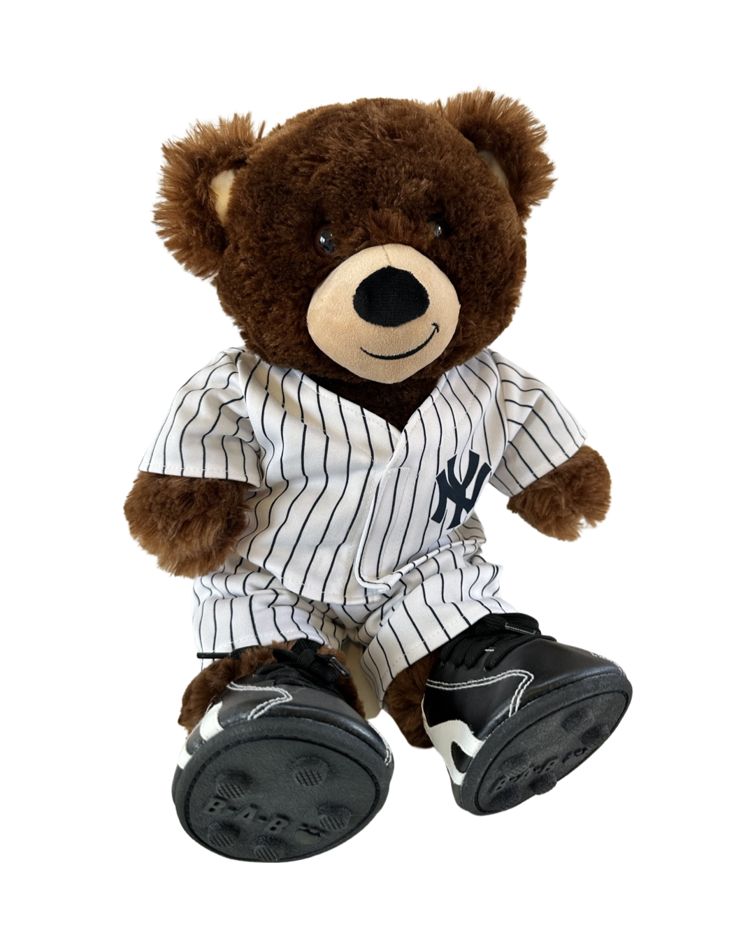 Build A Bear New York Yankees Brown Baseball Bear