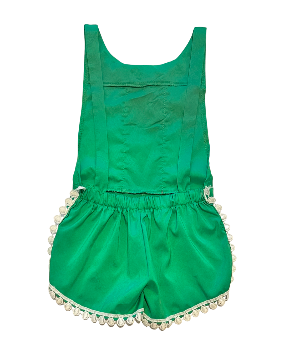 18M-24M Baby Girl Online Boutique Green Romper