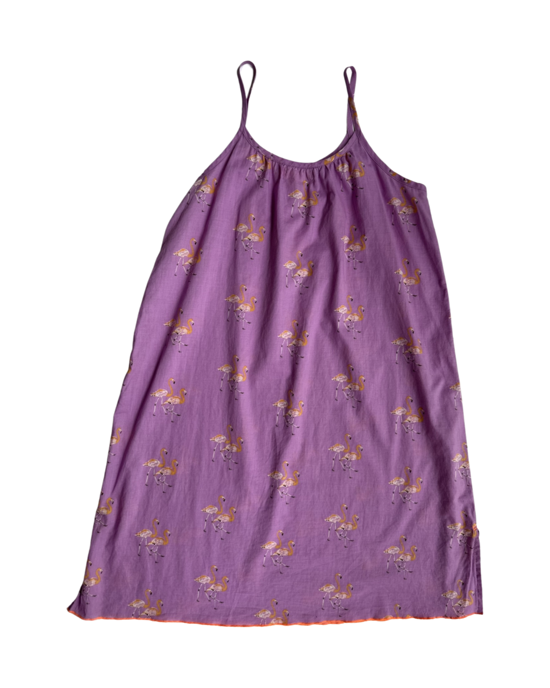 Youth Girls Size 11/12 Tween Pink Chicken Purple Pink Flamingo Sun Dress