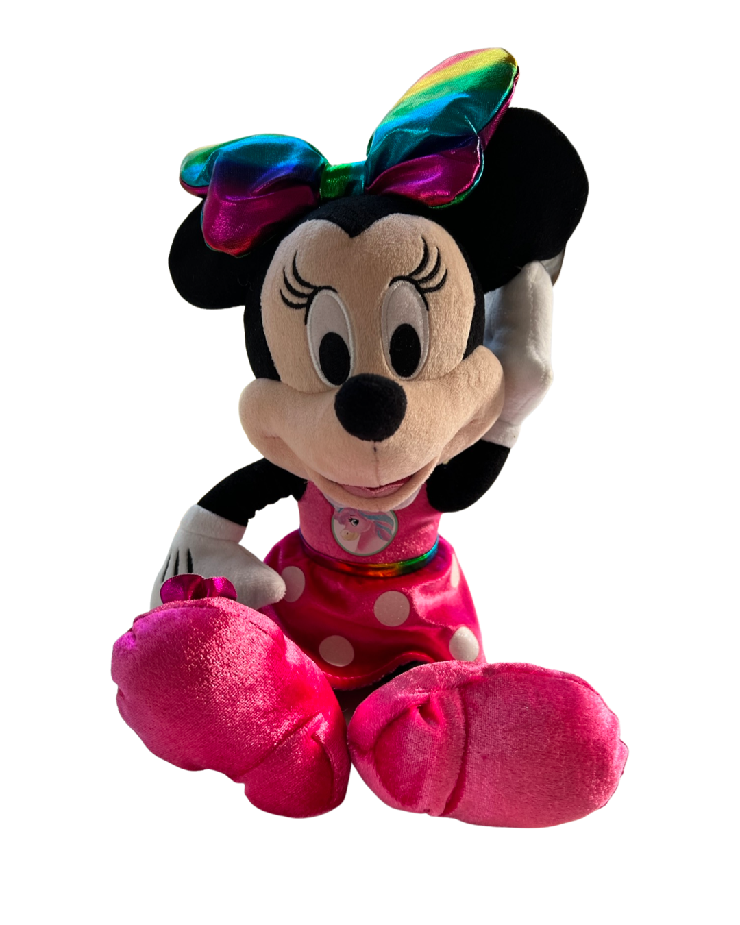 Disney Junior Minnie Mouse Sparkle & Sing 14” Plush Toy