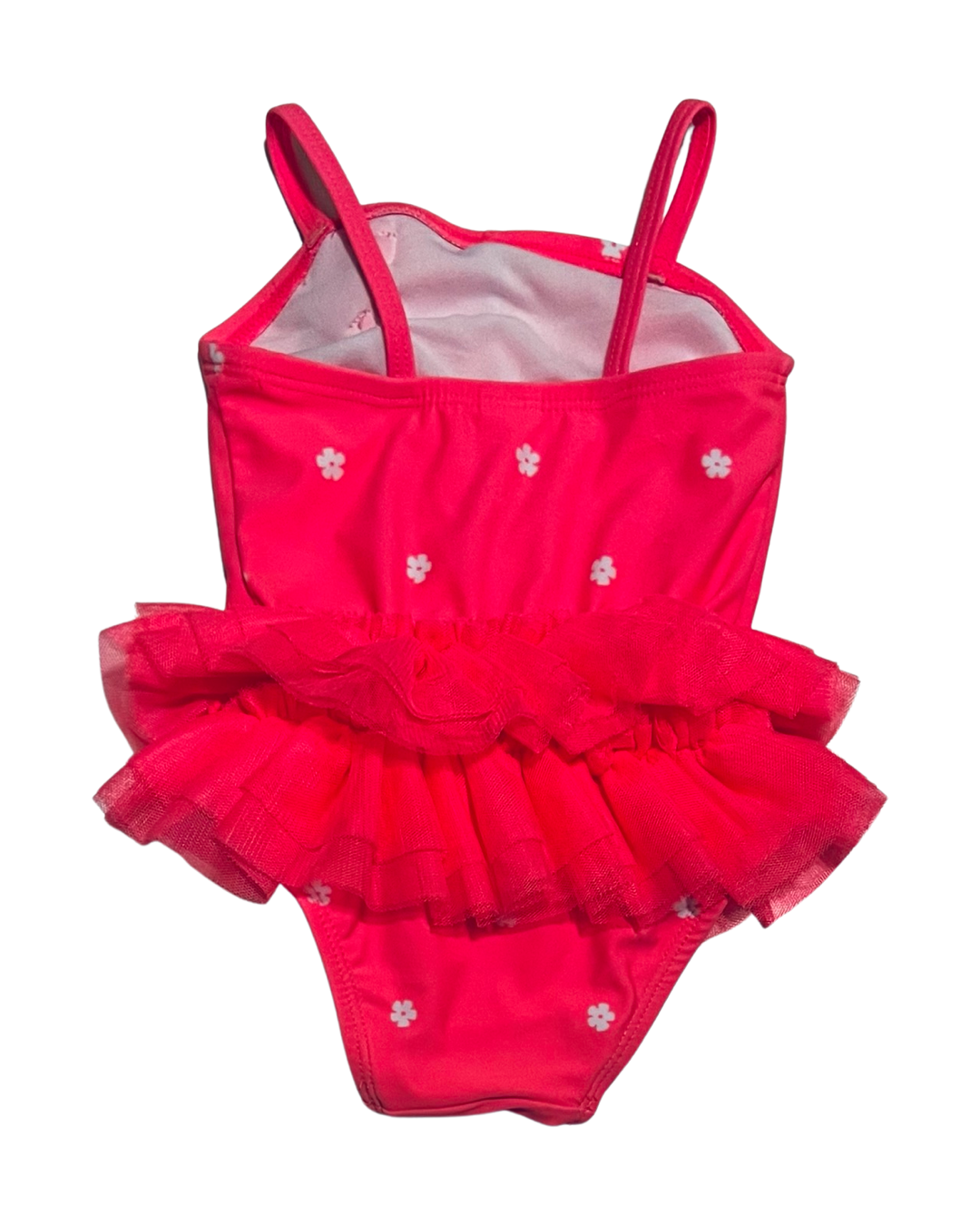 3-6M Baby Girl Pink Tutu Old Navy One Piece Swim Suit