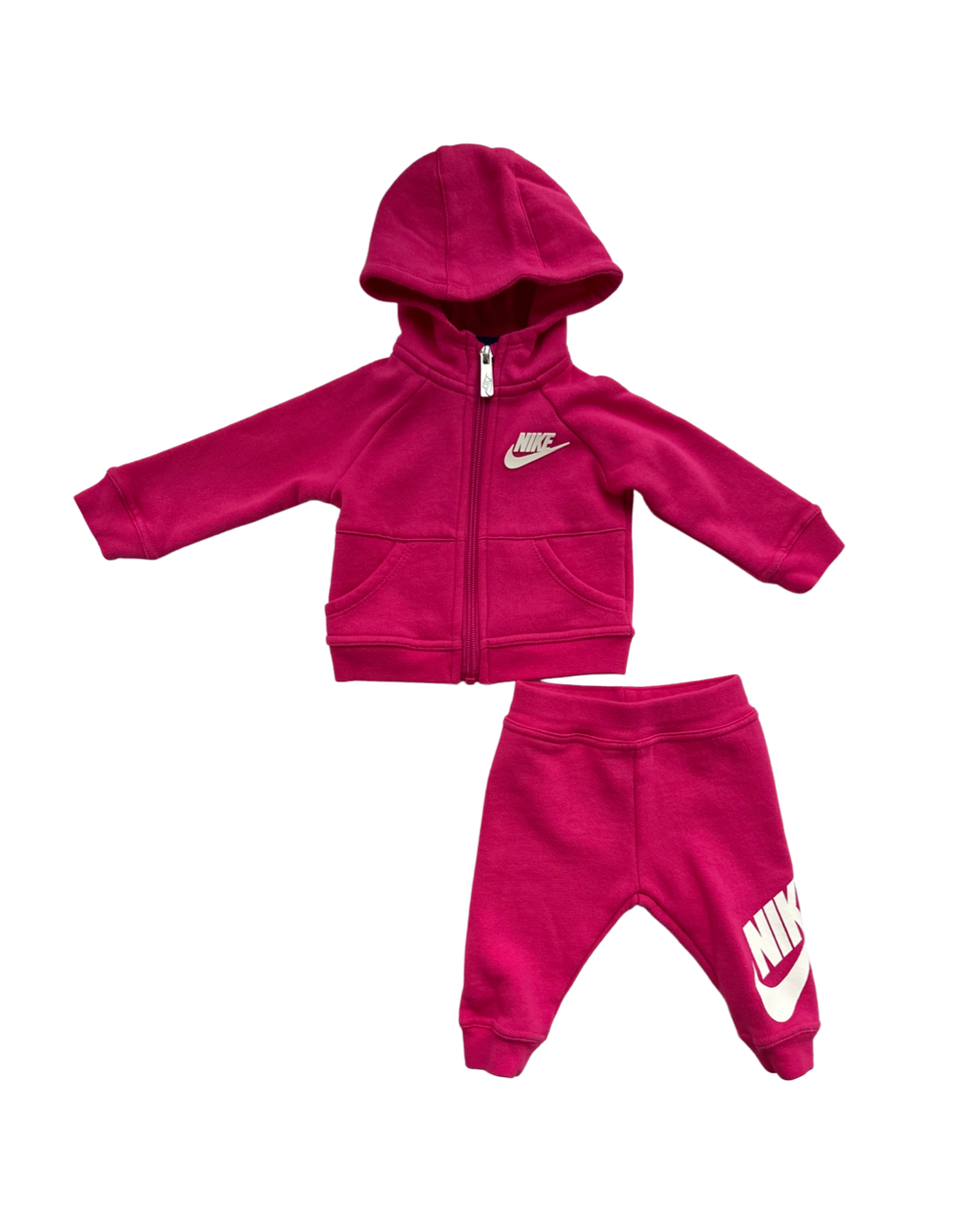 0-6M Baby Girl Nike Pink Jogger Set