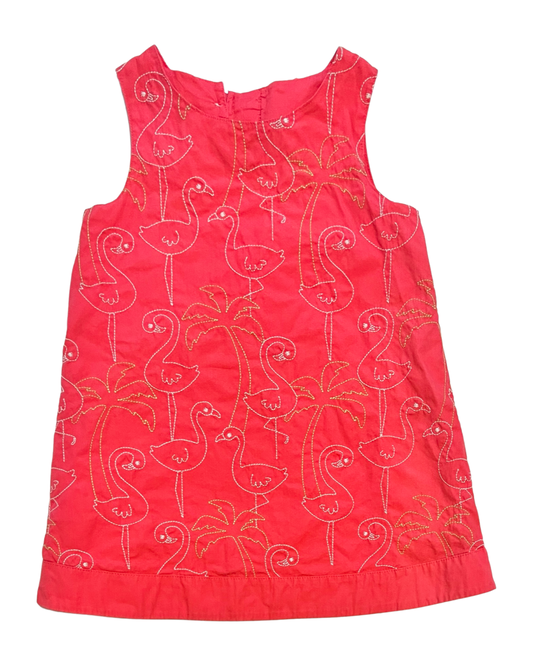12M-18M Baby Girl Pink Gymboree Flamingo Dress