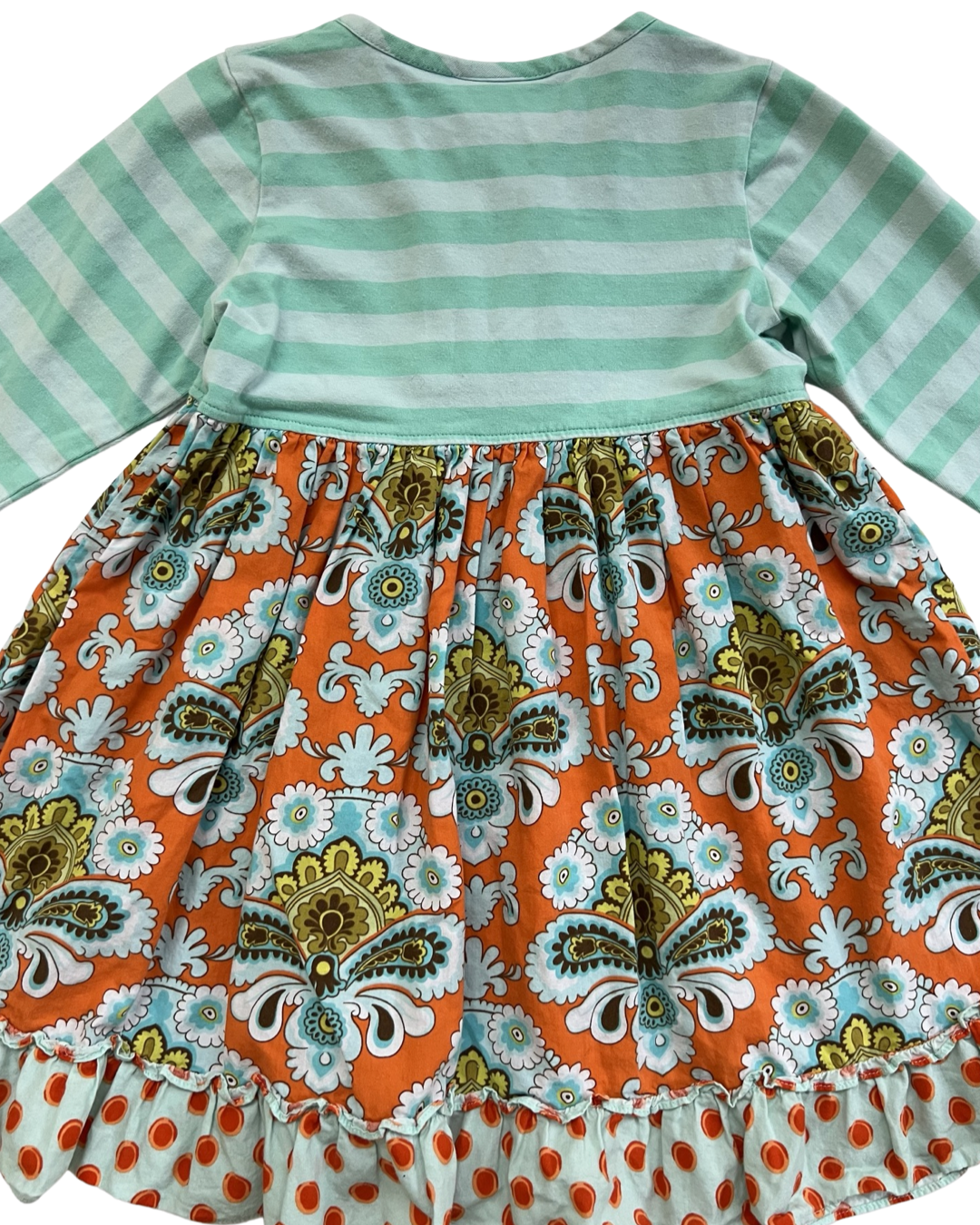4T Toddler Girl Shrimp & Grits Dress