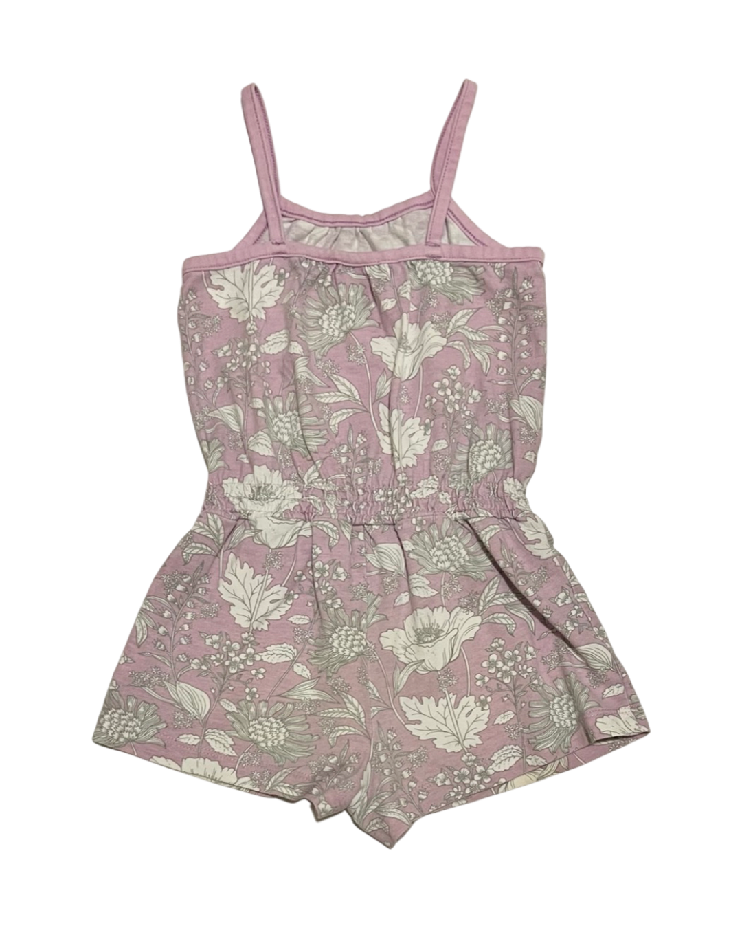 2T Toddler Girl Baby Gap Purple Floral Romper