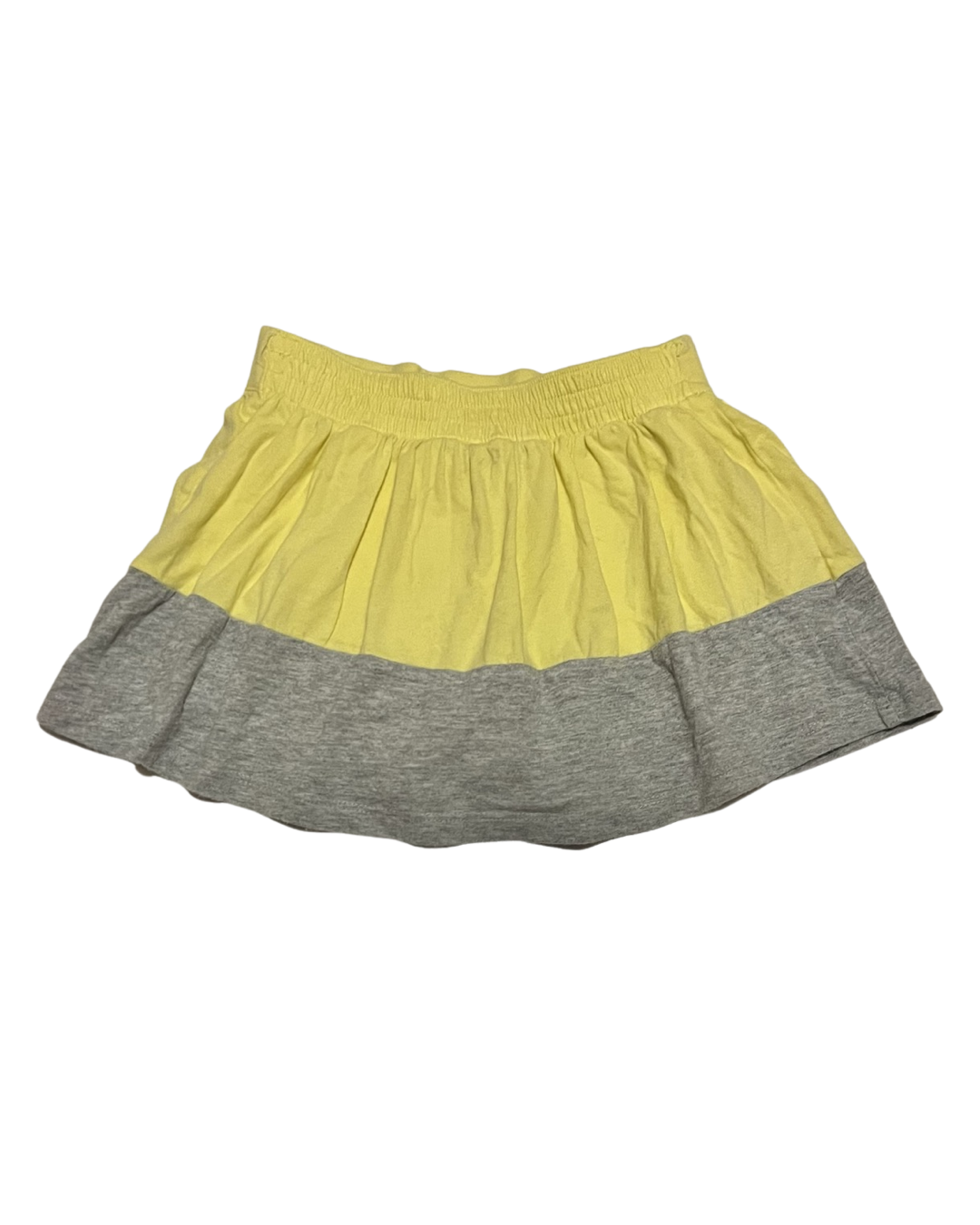 2T Toddler Girl Old Navy Yellow / Gray Skort