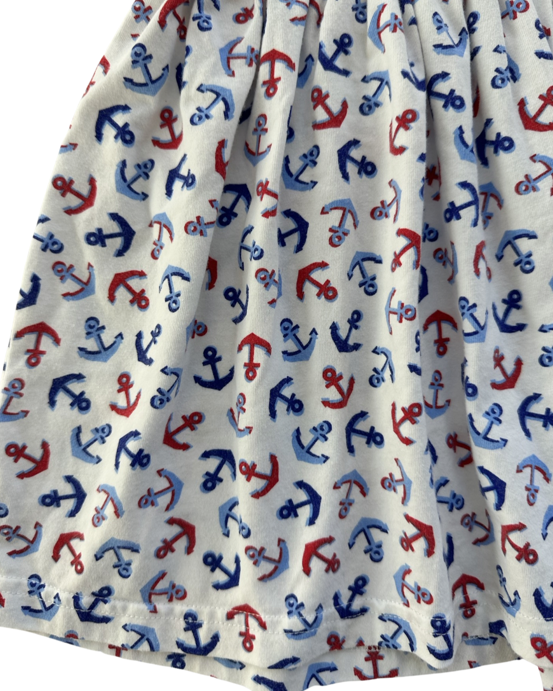 6M Baby Girl Red / White / Blue Anchor Rachel Riley London Dress