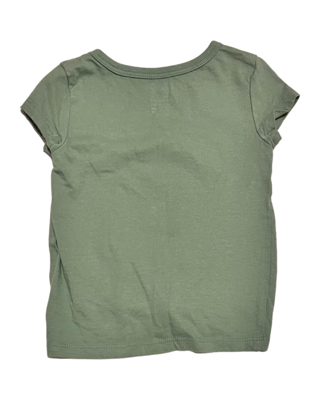 12M Baby Girl Carters Green Ice Cream Top