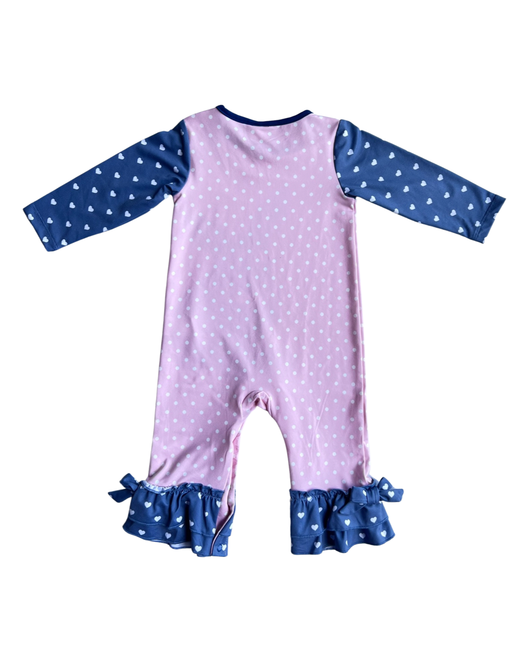 6M Baby Girl Penelope Plumm Pink Bunny Romper