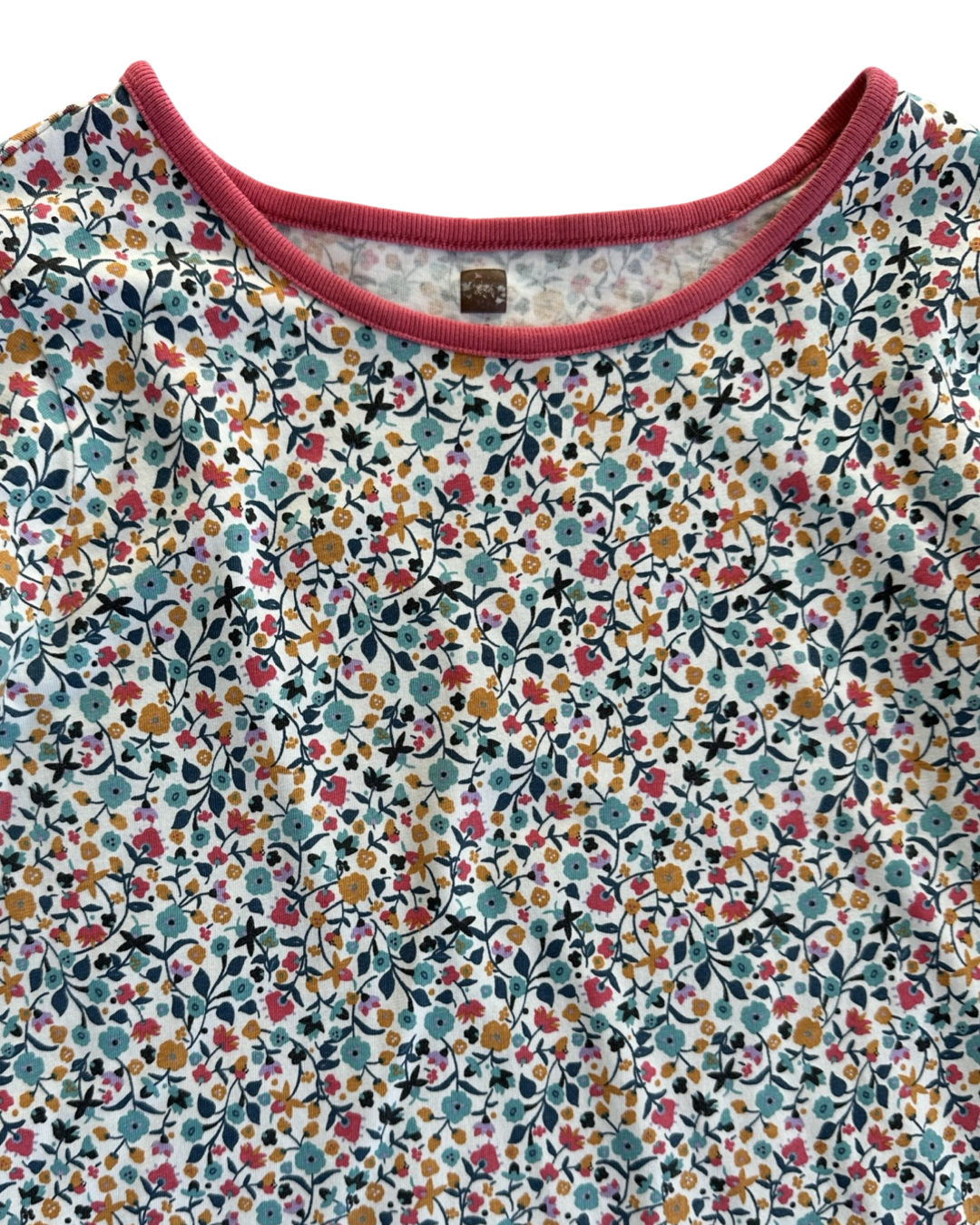 Youth Girls Size 12 Tea Collection Floral Long Sleeve Dress