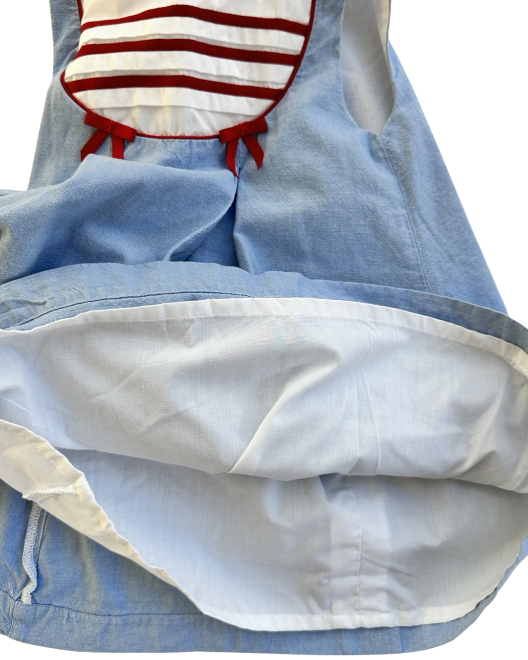2T Toddler Girl Strasburg Nautical Red / White / Blue Dress