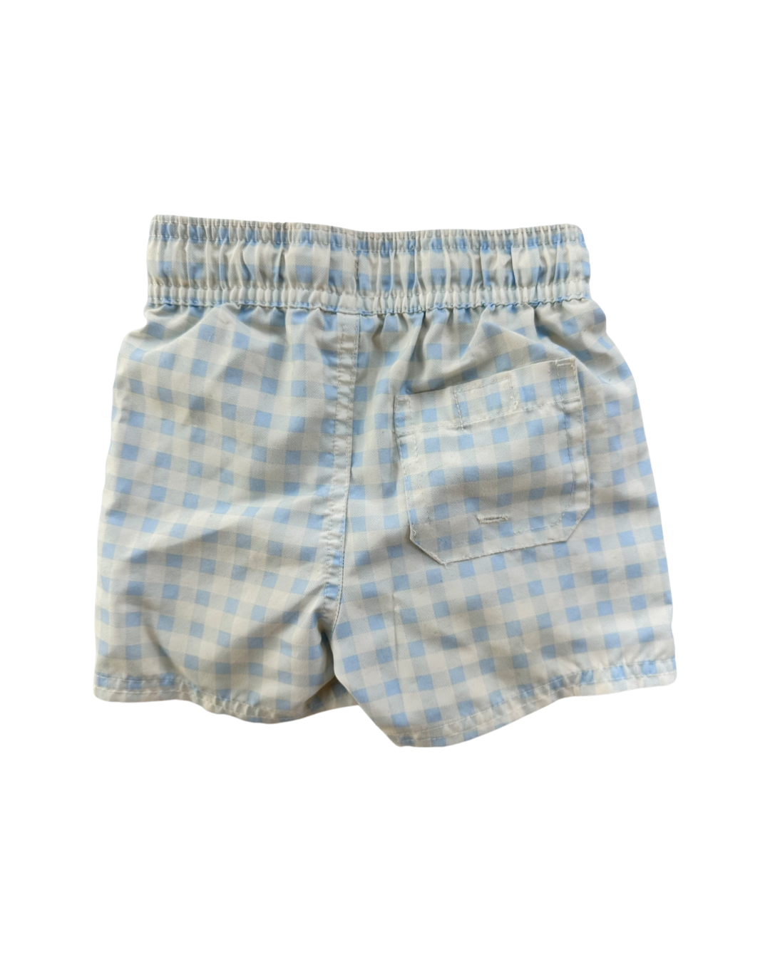 18M Baby Boy Blue Gingham Cat & Jack Swim Shorts